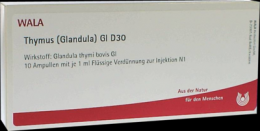 THYMUS GLANDULA GL D 30 Ampullen 10X1 ml