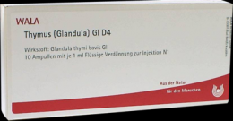 THYMUS GLANDULA GL D 4 Ampullen 10X1 ml