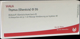 THYMUS GLANDULA GL D 5 Ampullen 10X1 ml