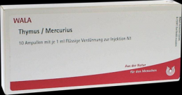 THYMUS/MERCURIUS Ampullen 10X1 ml