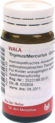 THYMUS/MERCURIUS Globuli 20 g