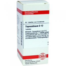 THYREOIDINUM D 12 Tabletten 80 St