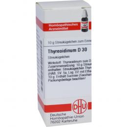 Ein aktuelles Angebot für THYREOIDINUM D 30 Globuli 10 g Globuli  - jetzt kaufen, Marke DHU-Arzneimittel GmbH & Co. KG.