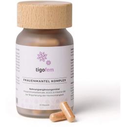 TIGOFEM Frauenmantel Komplex+Vit.B6+Grüntee Kaps. 80 St.