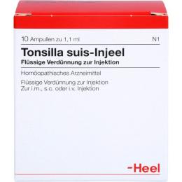 TONSILLA SUIS Injeel Ampullen 10 St.