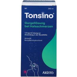 TONSINO Gurgel.b.Hals.1,5mg/ml Lsg.z.Anw.i.d.Mundh 240 ml
