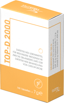 TOP D 2000 Tabletten 100 St