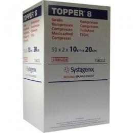 TOPPER 8 Kompr.10x20 cm steril 100 St.