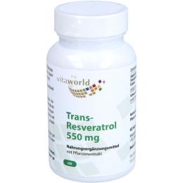 TRANS-RESVERATROL 550 mg Kapseln 60 St. (43,2 g)