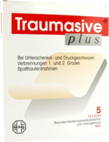 TRAUMASIVE plus 10x10 cm Hydrokoll.steril 10 St