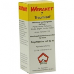 TRAUMISAL 7 Tropfen vet. 20 ml