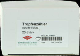 TROPFENZHLER gerade 20 St