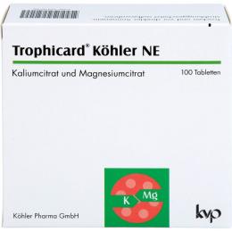TROPHICARD Köhler NE Tabletten 100 St. (68 g)