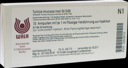 TUNICA mucosa nasi GL D 30 Ampullen 10X1 ml