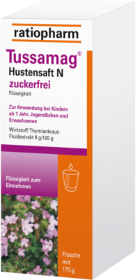 TUSSAMAG Hustensaft N zuckerfrei 175 g