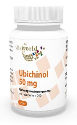 Ein aktuelles Angebot für UBICHINOL 50 mg Kapseln 120 St Kapseln Nahrungsergänzungsmittel - jetzt kaufen, Marke Vita World GmbH.
