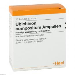 Ein aktuelles Angebot für UBICHINON COMP 10 St Ampullen Naturheilmittel - jetzt kaufen, Marke Biologische Heilmittel Heel GmbH.