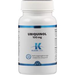 UBIQUINOL COENZYM Q10 reduz.100 mg KLEAN LABS Kps. 60 St.