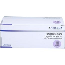UHRGLASVERBAND Prisoma unsteril transparent 10 St.