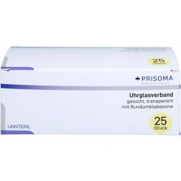 UHRGLASVERBAND Prisoma unsteril transparent 25 St.