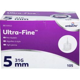 ULTRA-FINE Pen-Nadeln 5 mm 105 St.