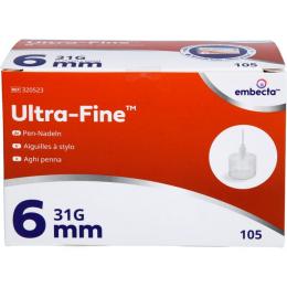 ULTRA-FINE Pen-Nadeln 6 mm 105 St.