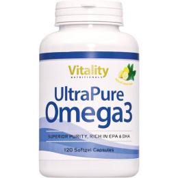 ULTRAPURE Omega-3 1000 mg m.400 mg EPA+300 mg DHA 120 St. (170 g)