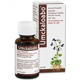 Ein aktuelles Angebot für Umckaloabo® 20 ml Flüssigkeit Grippemittel - jetzt kaufen, Marke Dr. Willmar Schwabe GmbH & Co. KG.