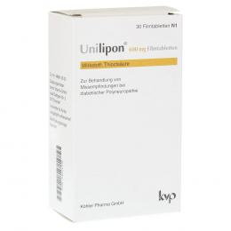 UNILIPON 600 mg Filmtabletten 30 St Filmtabletten