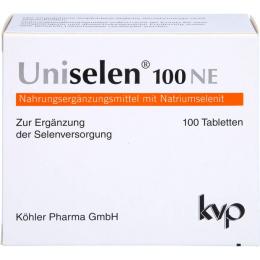 UNISELEN 100 NE Tabletten 100 St. (15,7 g)