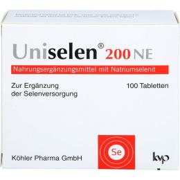 UNISELEN 200 NE Tabletten 100 St. (31,6 g)