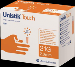 UNISTIK Touch 21 G Sicherheitslanzetten 100 St