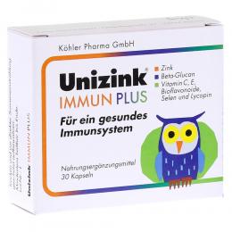 Unizink Immun Plus 1 X 30 St Kapseln
