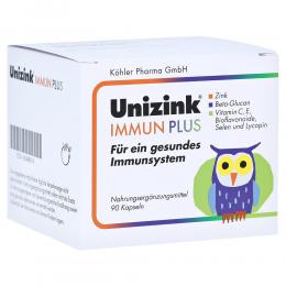 Unizink Immun Plus 1 X 90 St Kapseln