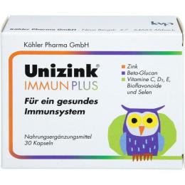 UNIZINK Immun Plus Kapseln 30 St. (24,9 g)