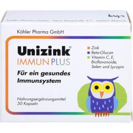 UNIZINK Immun Plus Kapseln 30 St.