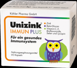UNIZINK Immun Plus Kapseln 74,7 g