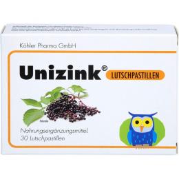 UNIZINK Lutschpastillen 30 St.