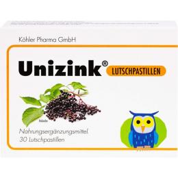 UNIZINK Lutschpastillen 30 St. (60 g)