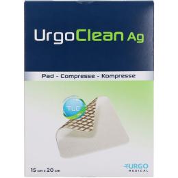 URGOCLEAN Ag Kompressen 15x20 cm steril 5 St.