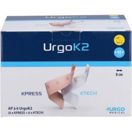 URGOK2 Kompr.Syst.8cm Knöchelumf.18-25cm 6 St.