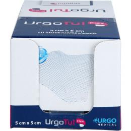 URGOTÜL Flex Wundgaze 5x5 cm Spender 70 St.