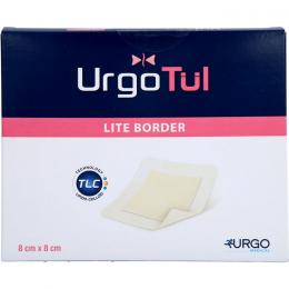 URGOTÜL Lite Border 8x8 cm Verband 10 St.