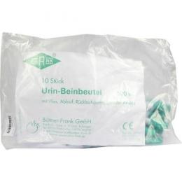 URIN BEINBEUTEL 500 ml Rückl.Sp.m.Abl.m.Vlies ger. 10 St.