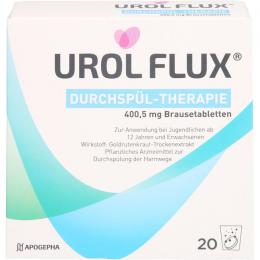 UROL FLUX Durchspül-Therapie 400,5 mg Brausetabl. 20 St.