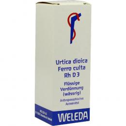 Ein aktuelles Angebot für URTICA DIOICA FERRO culta Rh D3 Dilution 20 ml Dilution Naturheilkunde & Homöopathie - jetzt kaufen, Marke Weleda AG.