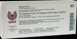 UTERUS GL D 5 Ampullen 10X1 ml