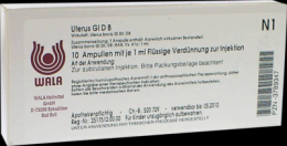 UTERUS GL D 8 Ampullen 10X1 ml