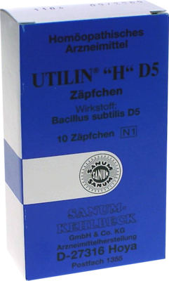 UTILIN H D 5 Suppositorien 10 St