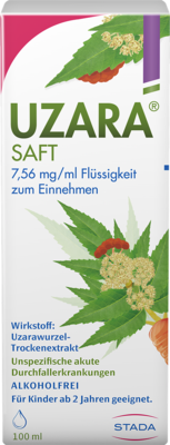 UZARA SAFT alkoholfrei 100 ml